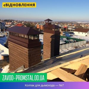 Колпак для дымохода — №7