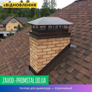 Колпак для дымохода — Коричневый