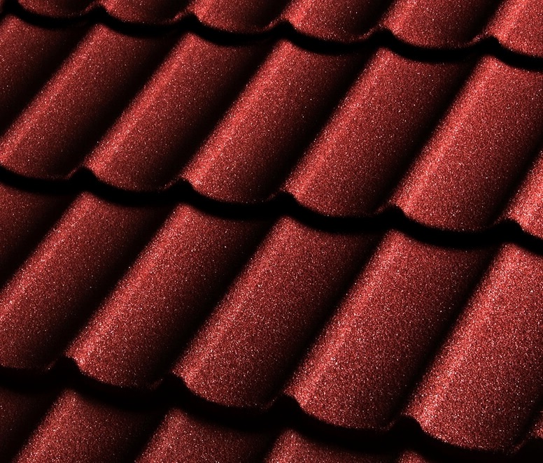 Композитная черепица Джерард Диамант - цвет SPANISH RED