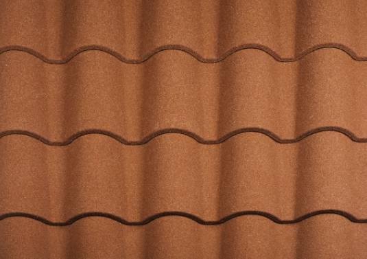 Композитная черепица Metrotile Romana - Terra-Cotta