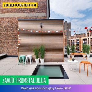 Вікно для плоского даху Fakro DXW