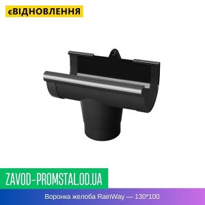 Воронка желоба RainWay — 130-100