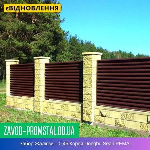 Забор Жалюзи – 0,45 Корея Dongbu Seah РЕМА
